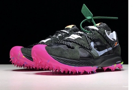 Black Zoom Kiger Terra CD8179-001 Nike O-W x 5 0109